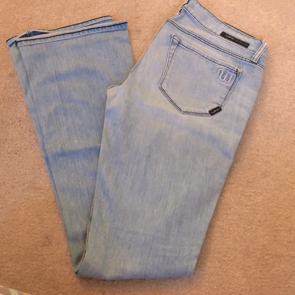 Work custom jeans - flare bottom